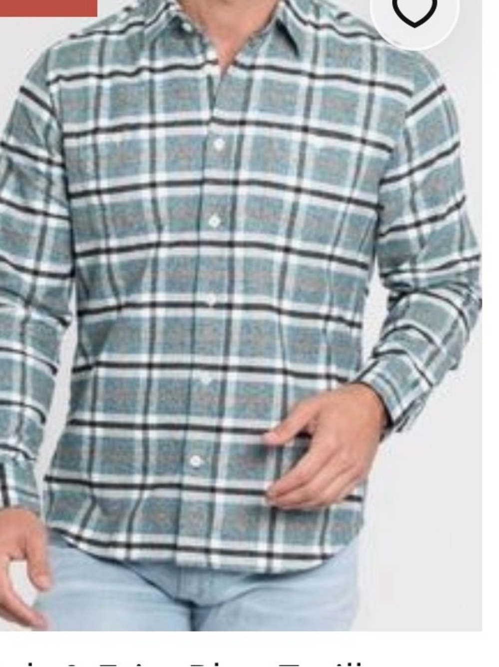 Ash & Erie standard Men's Plaid Button-Down Shirt flannel size XL long sleeve